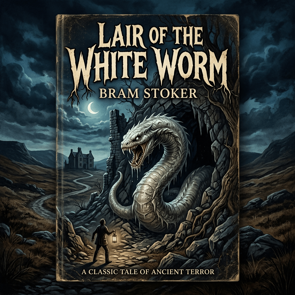 Imaginary cover of Bram Stoker's last nove.
